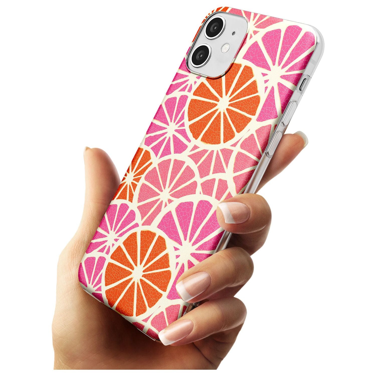 Citrus Slices Black Impact Phone Case for iPhone 11