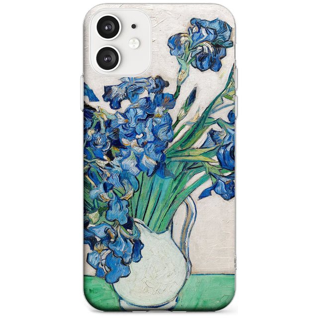 Irises by Vincent Van Gogh Black Impact Phone Case for iPhone 11