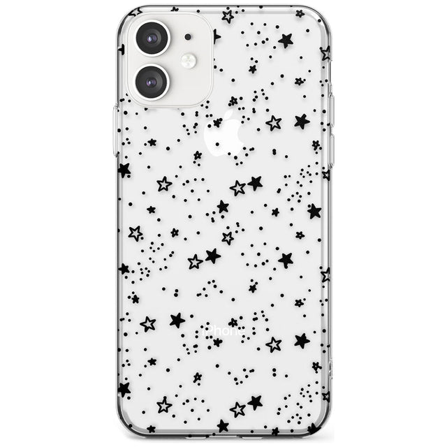 Solid Stars Slim TPU Phone Case for iPhone 11
