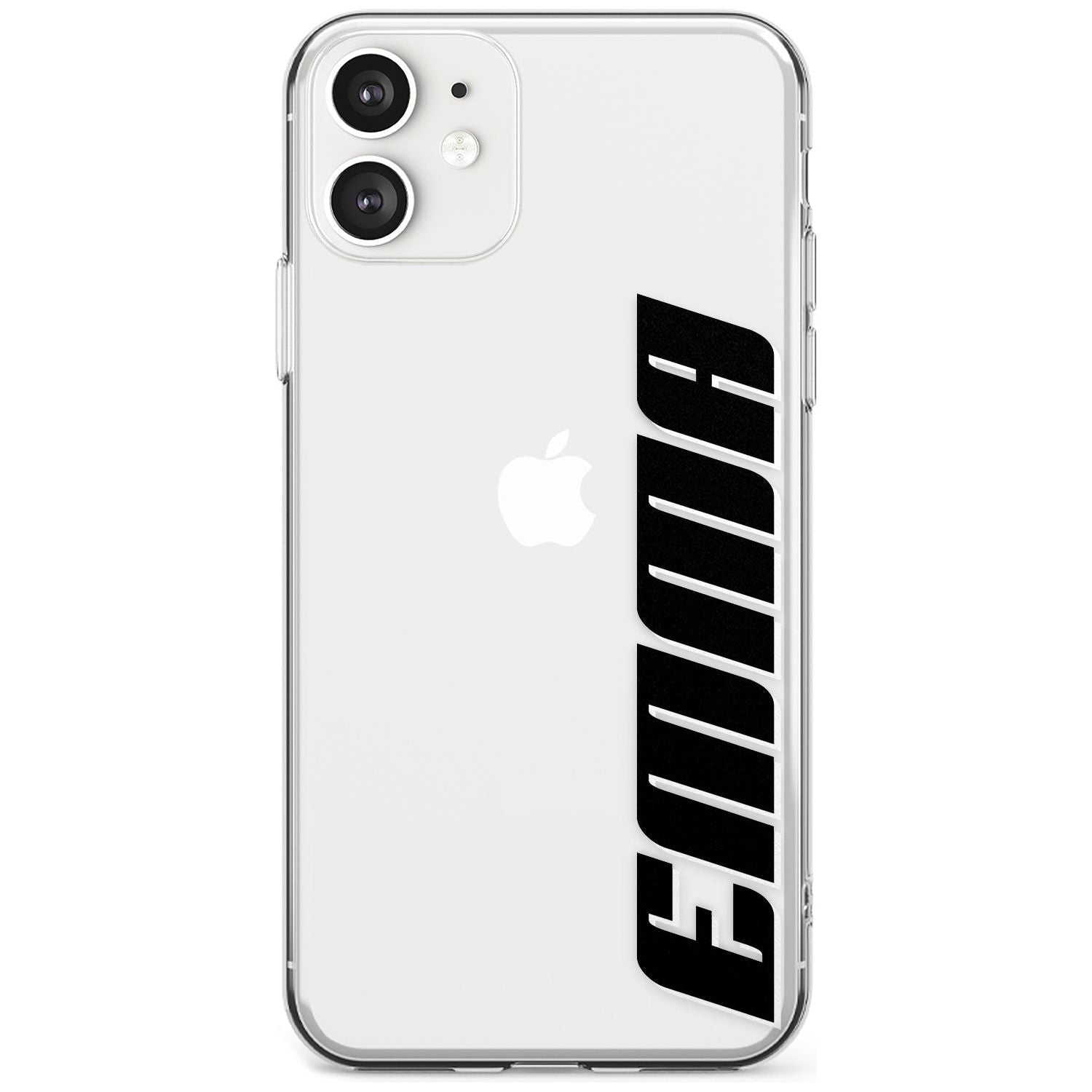Custom Iphone Case 4A Black Impact Phone Case for iPhone 11
