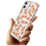 Hungarian Vizsla Watercolour Dog Pattern Slim TPU Phone Case for iPhone 11