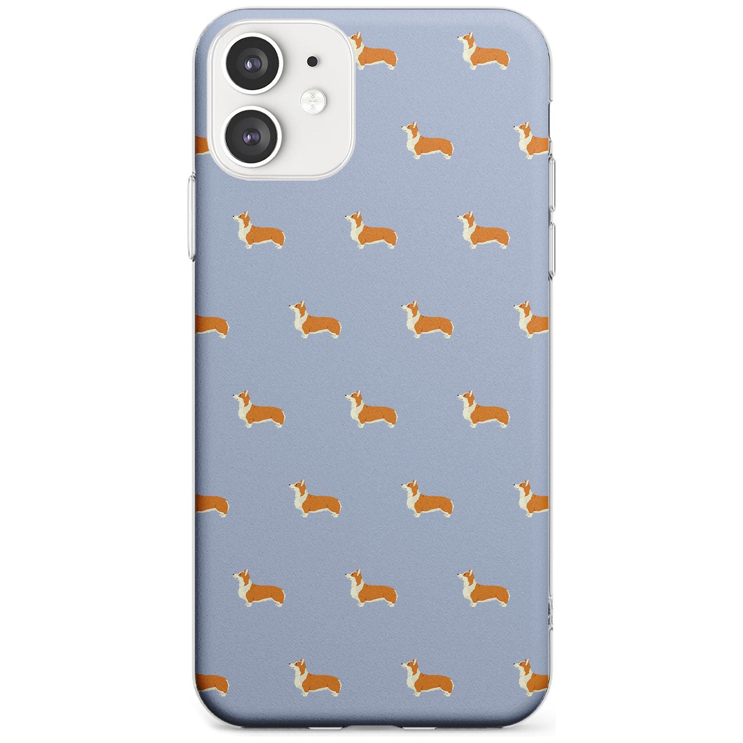 Pembroke Welsh Corgi Dog Pattern Slim TPU Phone Case for iPhone 11