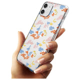 Small Flower Mix: Transparent Black Impact Phone Case for iPhone 11