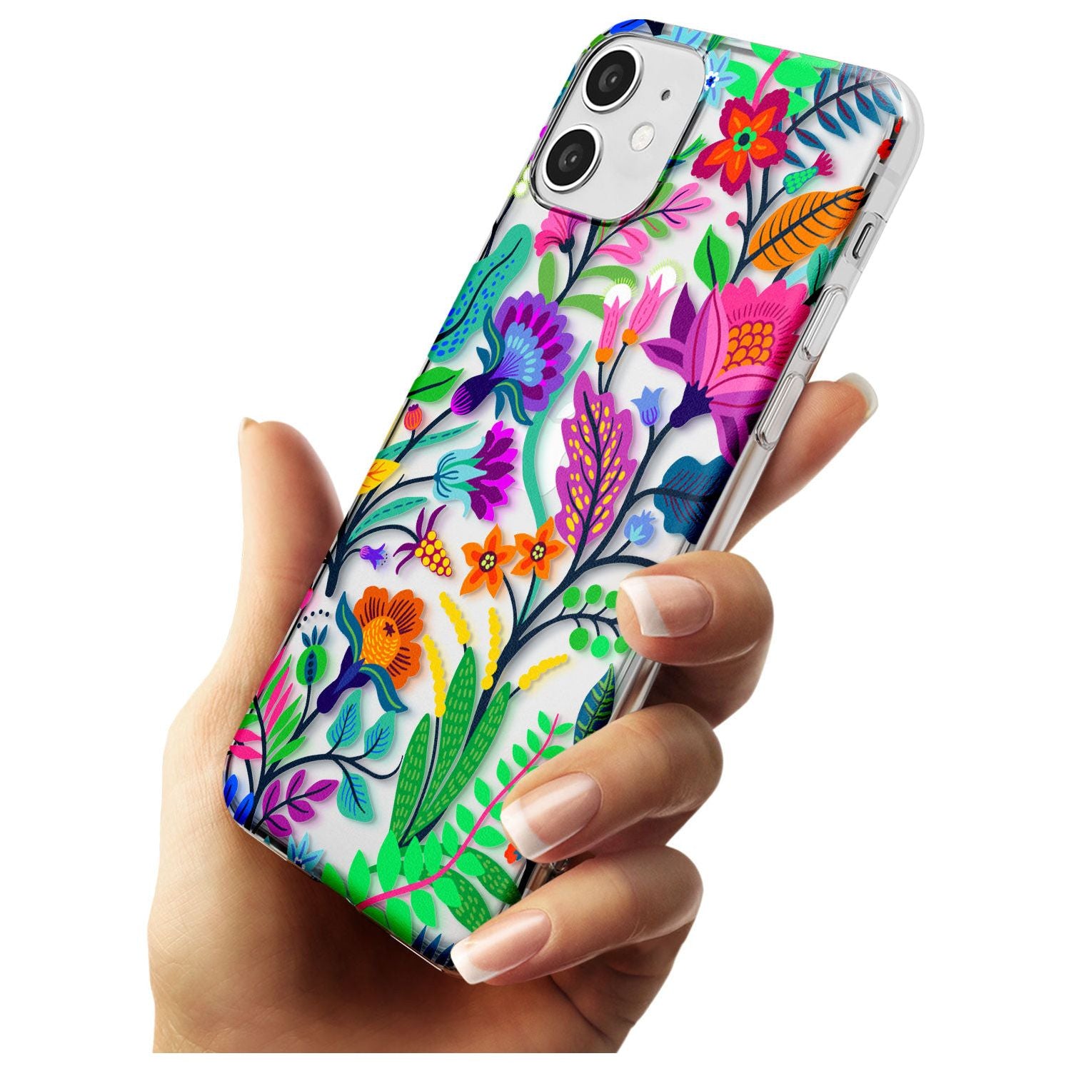 Floral Vibe Slim TPU Phone Case for iPhone 11