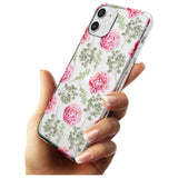 Roses & Eucalyptus Transparent Floral Slim TPU Phone Case for iPhone 11