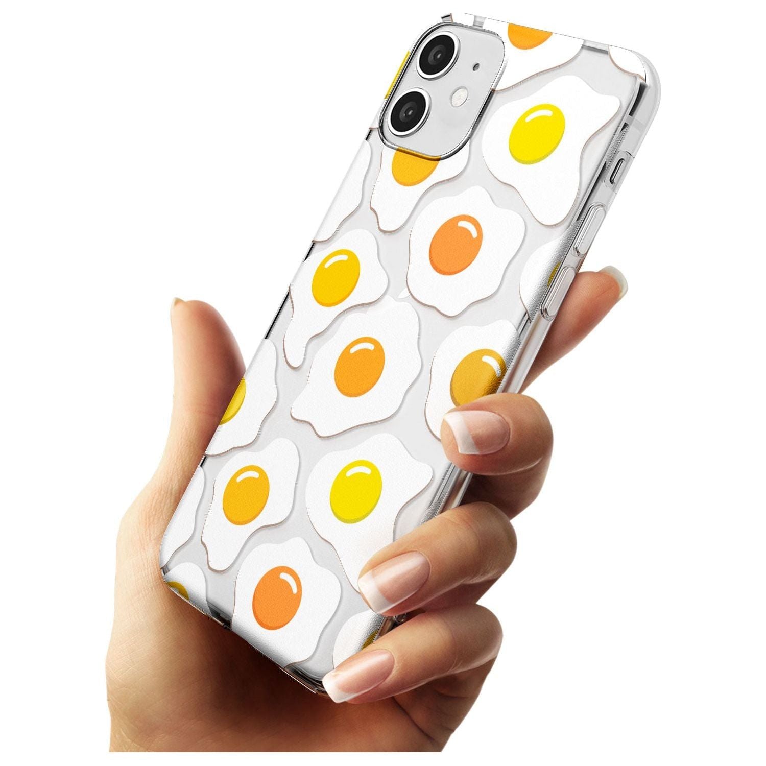 Fried Egg Pattern Slim TPU Phone Case for iPhone 11