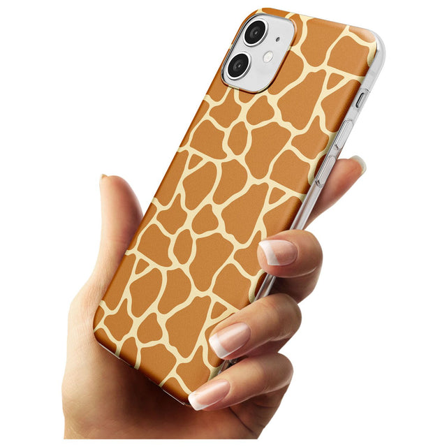 Giraffe Pattern Slim TPU Phone Case for iPhone 11