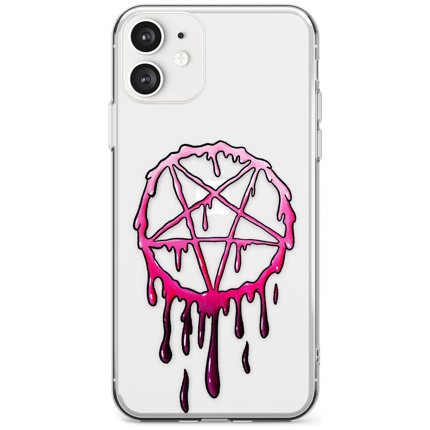Pentagram of Blood Slim TPU Phone Case for iPhone 11