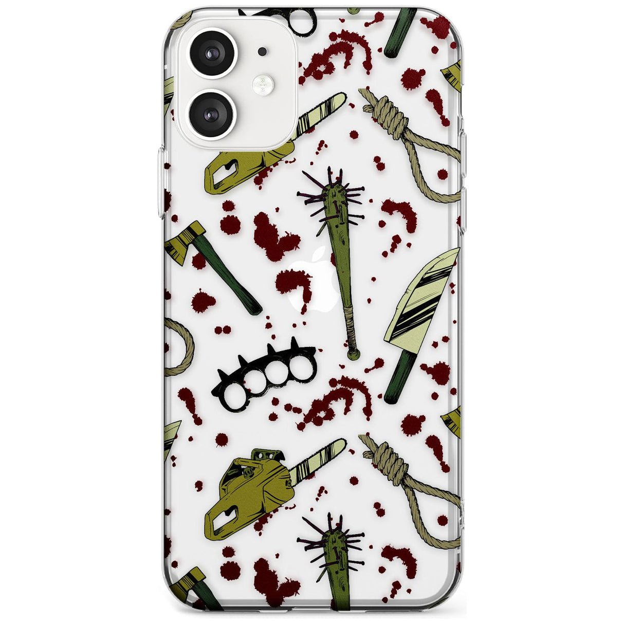 Movie Massacre Slim TPU Phone Case for iPhone 11