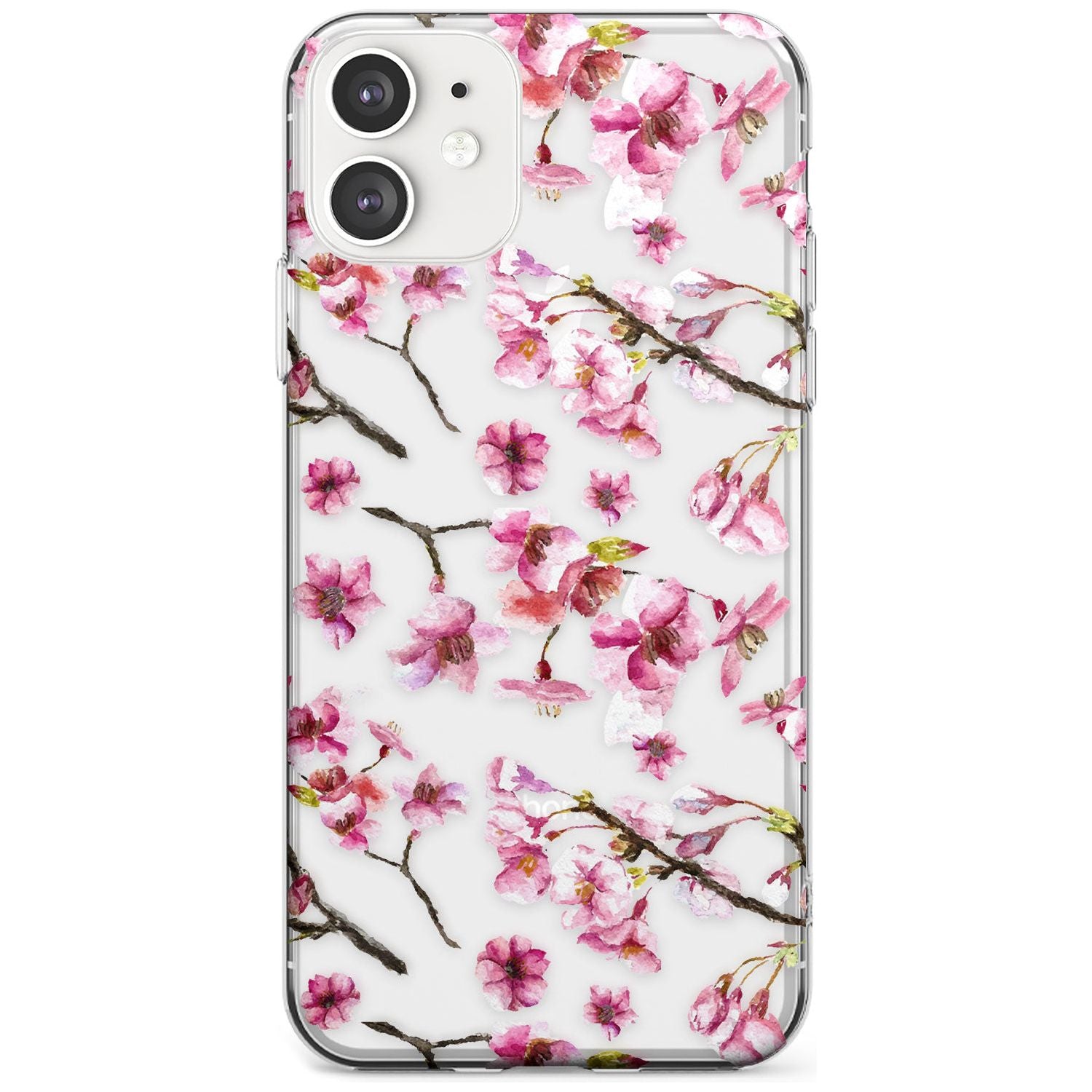 Sakura Watercolour iPhone Case  Slim Case Phone Case - Case Warehouse