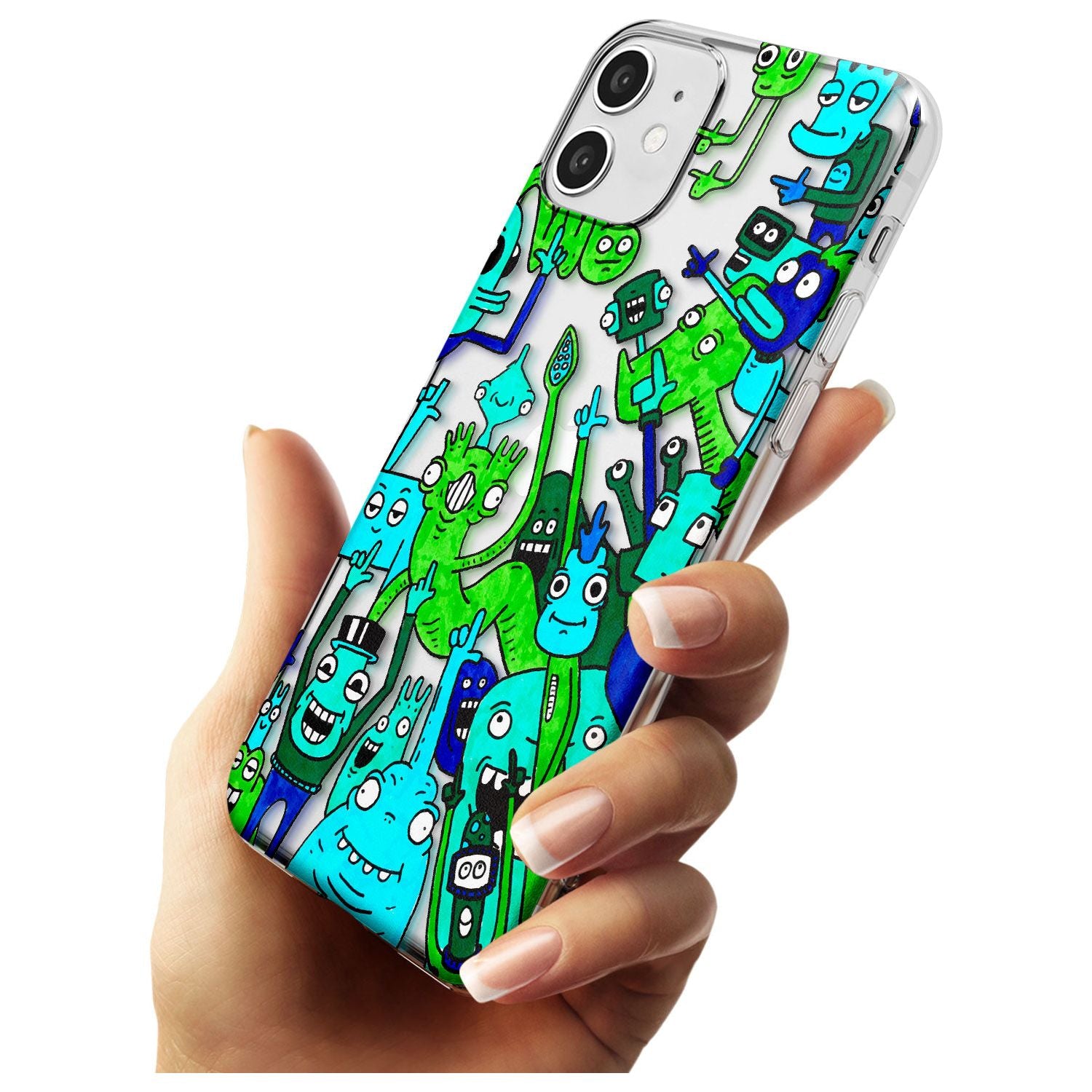 Don't Point Slim TPU Phone Case for iPhone 11