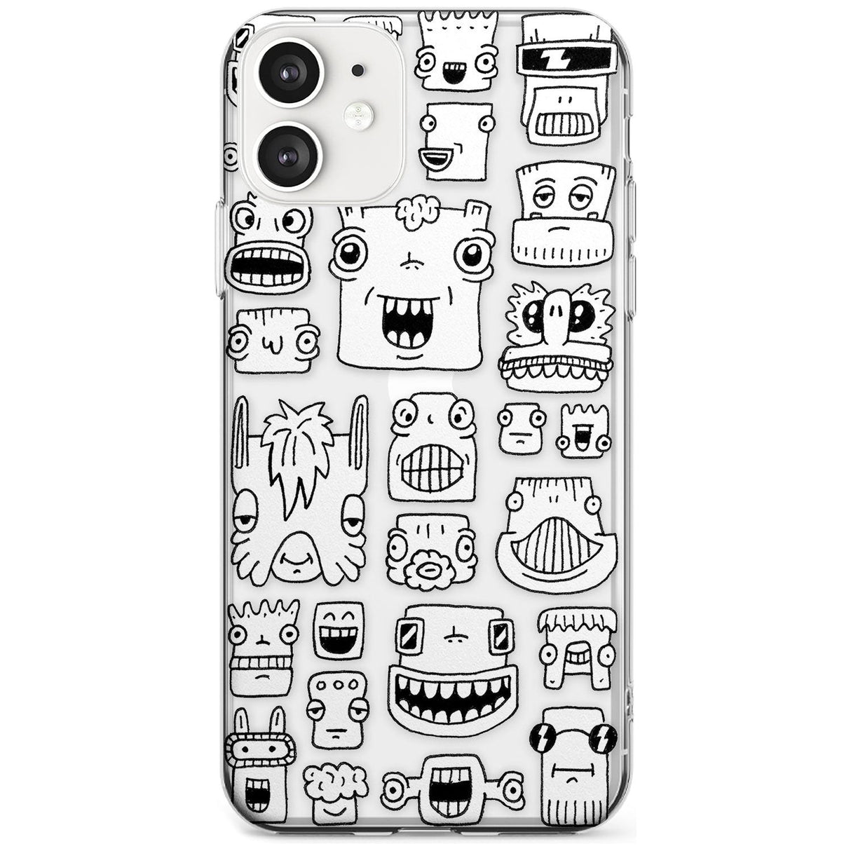 Burst Heads Slim TPU Phone Case for iPhone 11