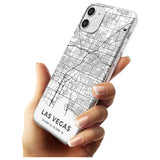 Map of Las Vegas, Nevada Slim TPU Phone Case for iPhone 11