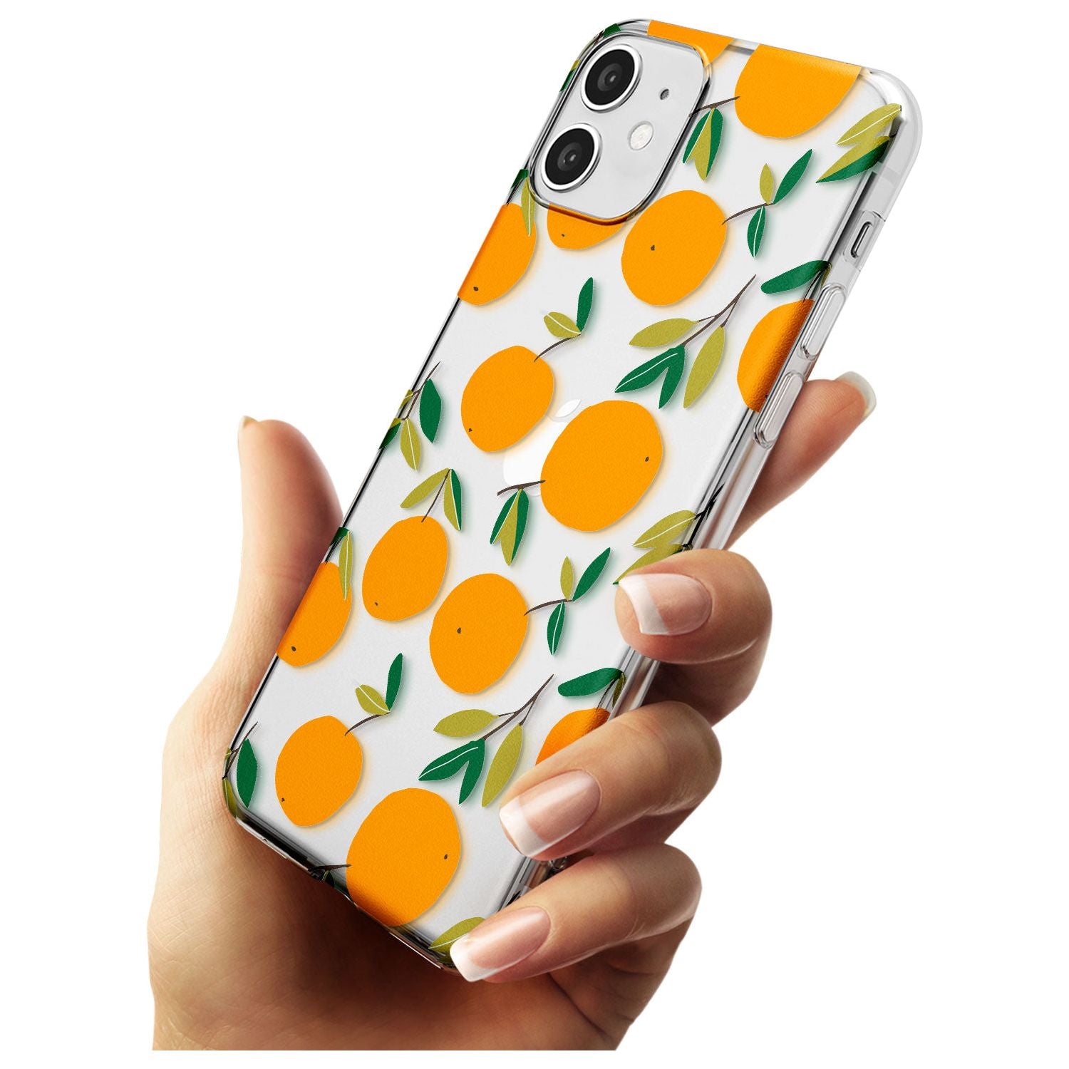 Oranges Pattern Slim TPU Phone Case for iPhone 11