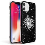 Mystic Sun Moon Phone Case iPhone 11 / Clear Case,iPhone 12 / Clear Case,iPhone 12 Mini / Clear Case Blanc Space