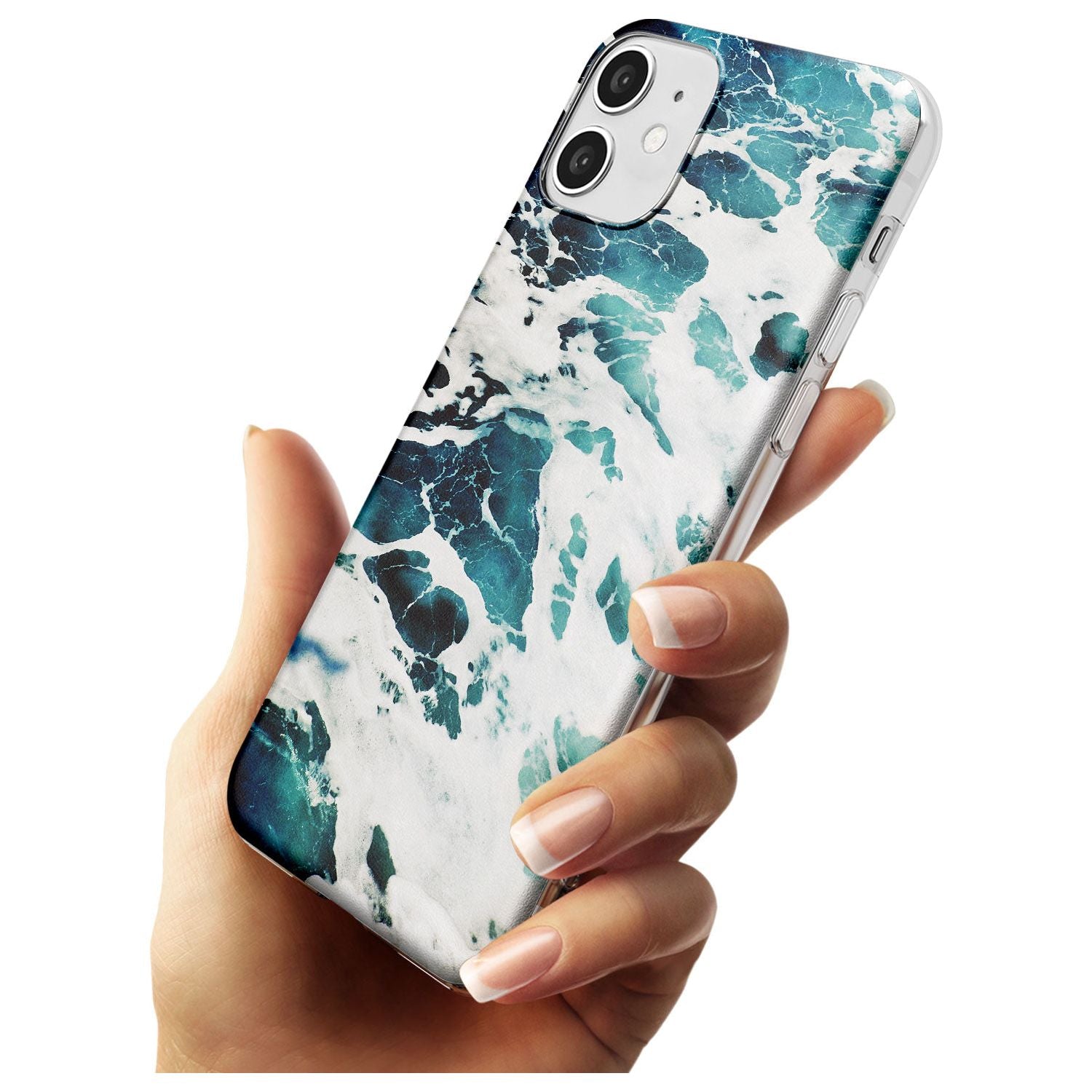 Ocean Waves Photograph Slim TPU Phone Case for iPhone 11