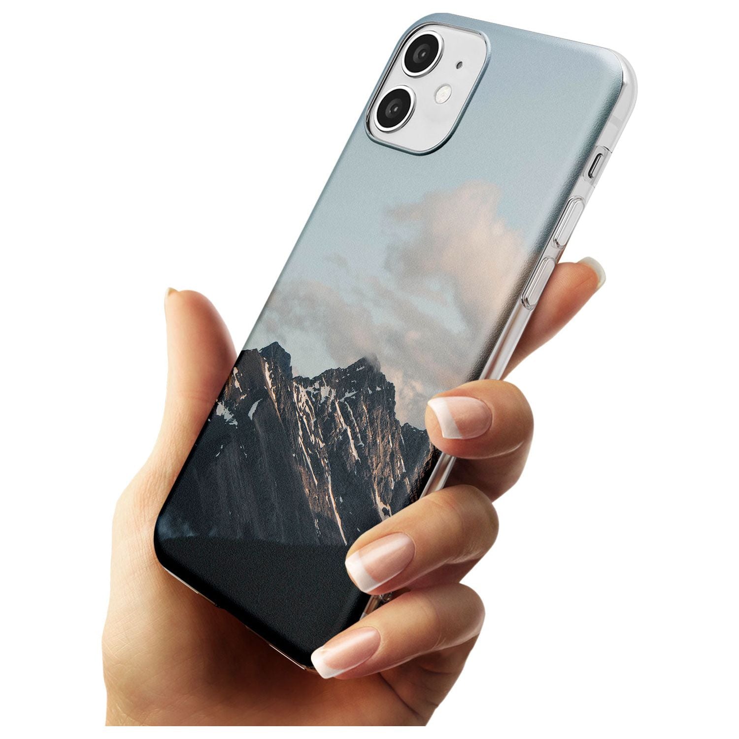 Mountain Range Photograph Slim TPU Phone Case for iPhone 11