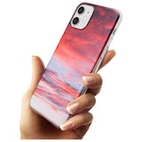 Pink Cloudy Sunset Photograph Slim TPU Phone Case for iPhone 11