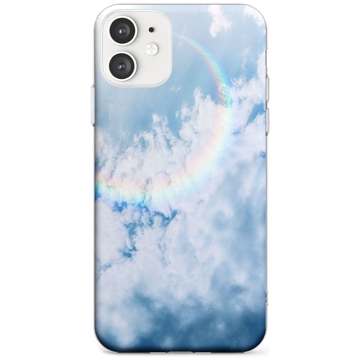 Rainbow Light Flare Photograph Slim TPU Phone Case for iPhone 11