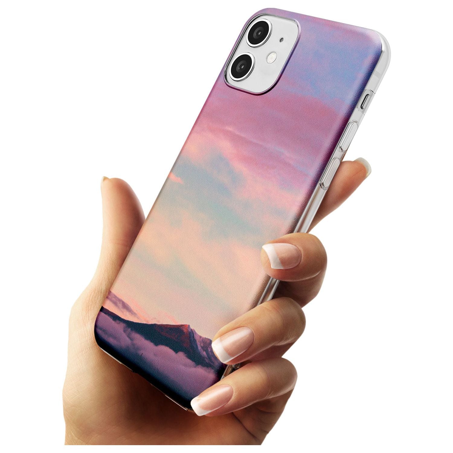 Cloudy Sunset Photograph Slim TPU Phone Case for iPhone 11
