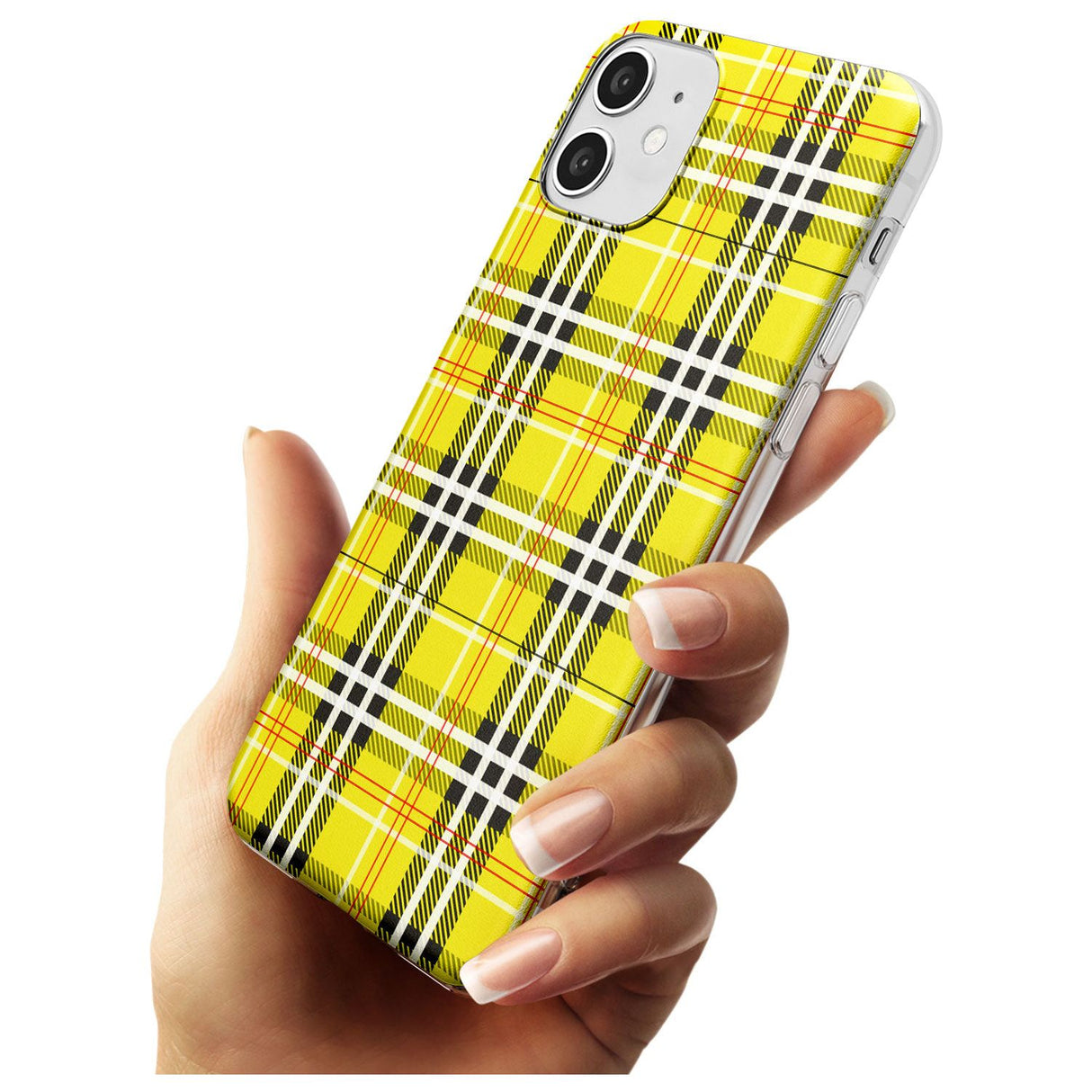 Yellow Plaid iPhone Case   Phone Case - Case Warehouse