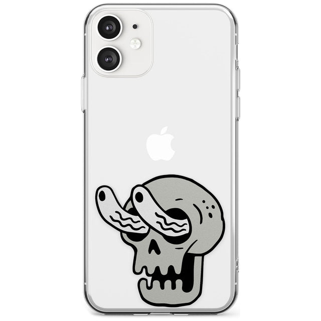 Skull Eyes Slim TPU Phone Case for iPhone 11