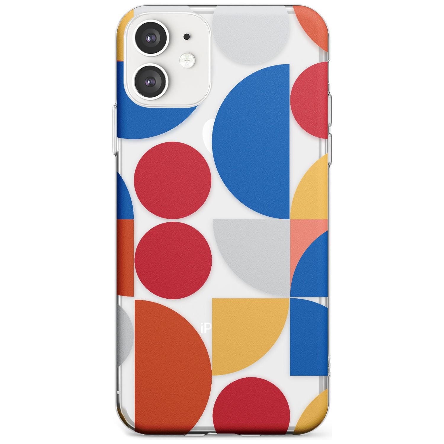 Abstract Colourful Mix Slim TPU Phone Case for iPhone 11