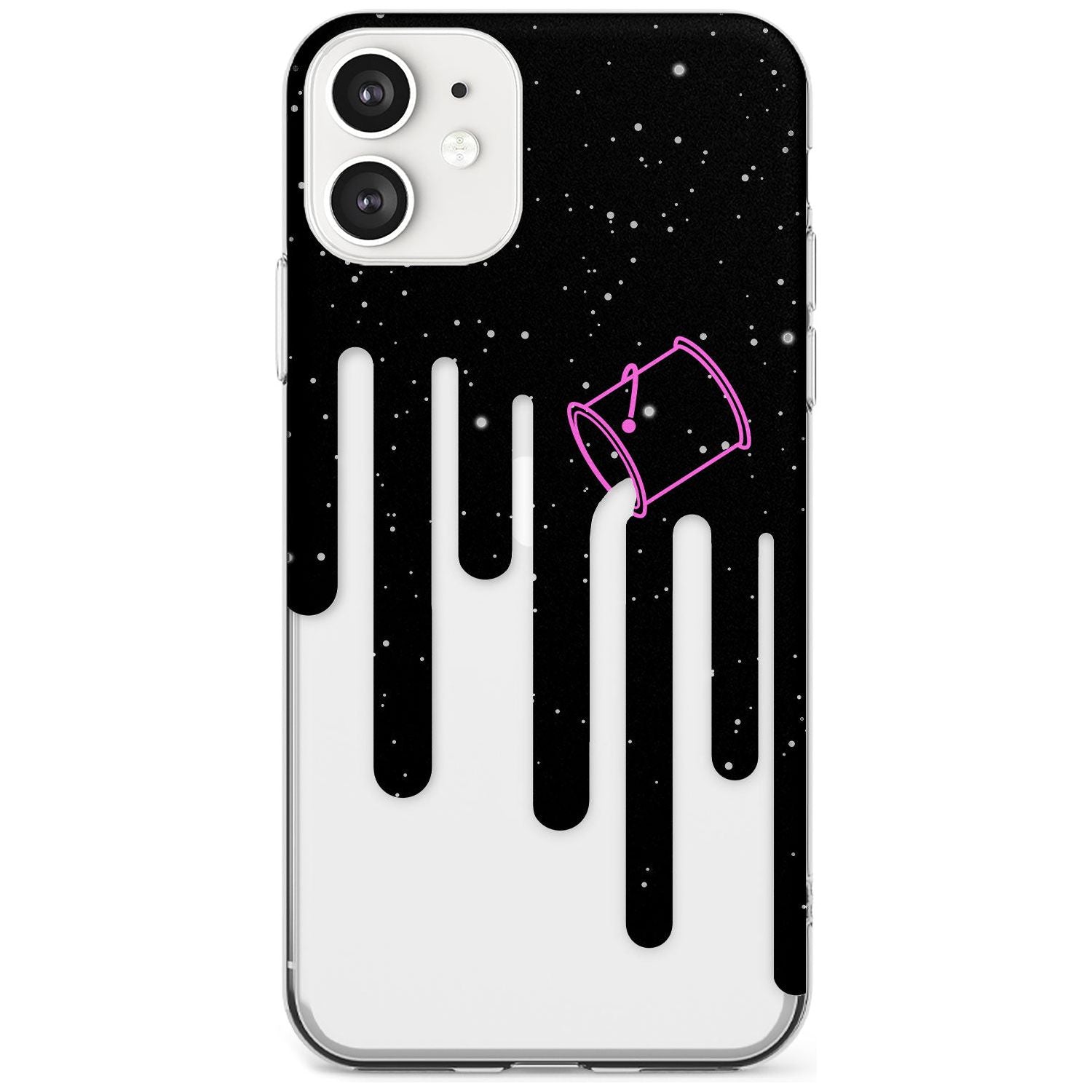 Space Bucket Black Impact Phone Case for iPhone 11