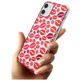 Lips Pattern Black Impact Phone Case for iPhone 11