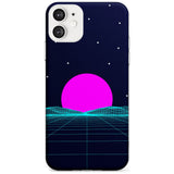 Miami Sunset Vaporwave Slim TPU Phone Case for iPhone 11