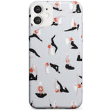 Yoga Poses Black Impact Phone Case for iPhone 11