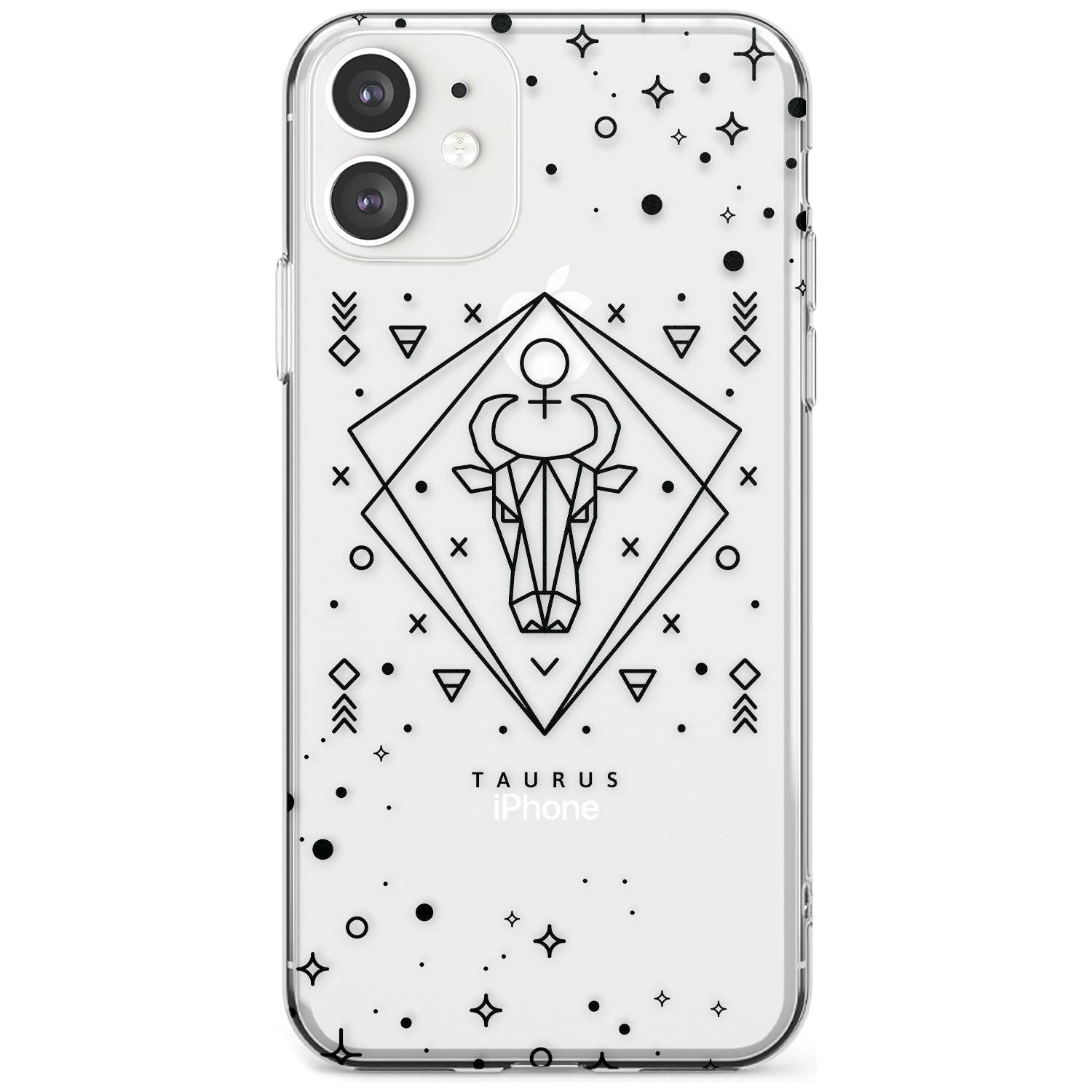 Taurus Emblem - Transparent Design Slim TPU Phone Case for iPhone 11