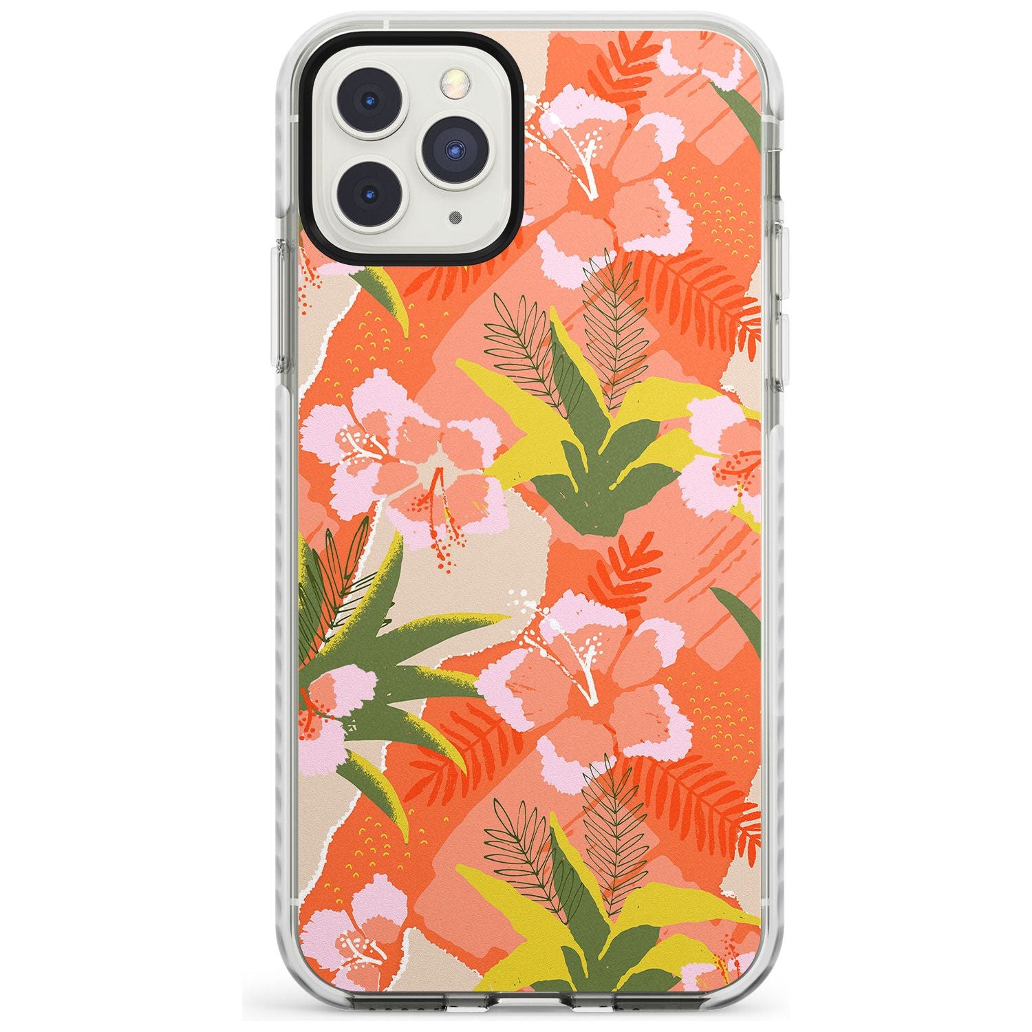 Hawaiian Flowers Abstract Pattern iPhone Case  Impact Case Phone Case - Case Warehouse