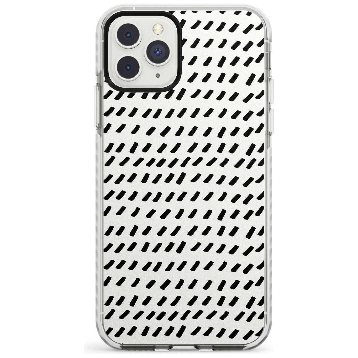 Hand Drawn Lines Pattern Impact Phone Case for iPhone 11 Pro Max