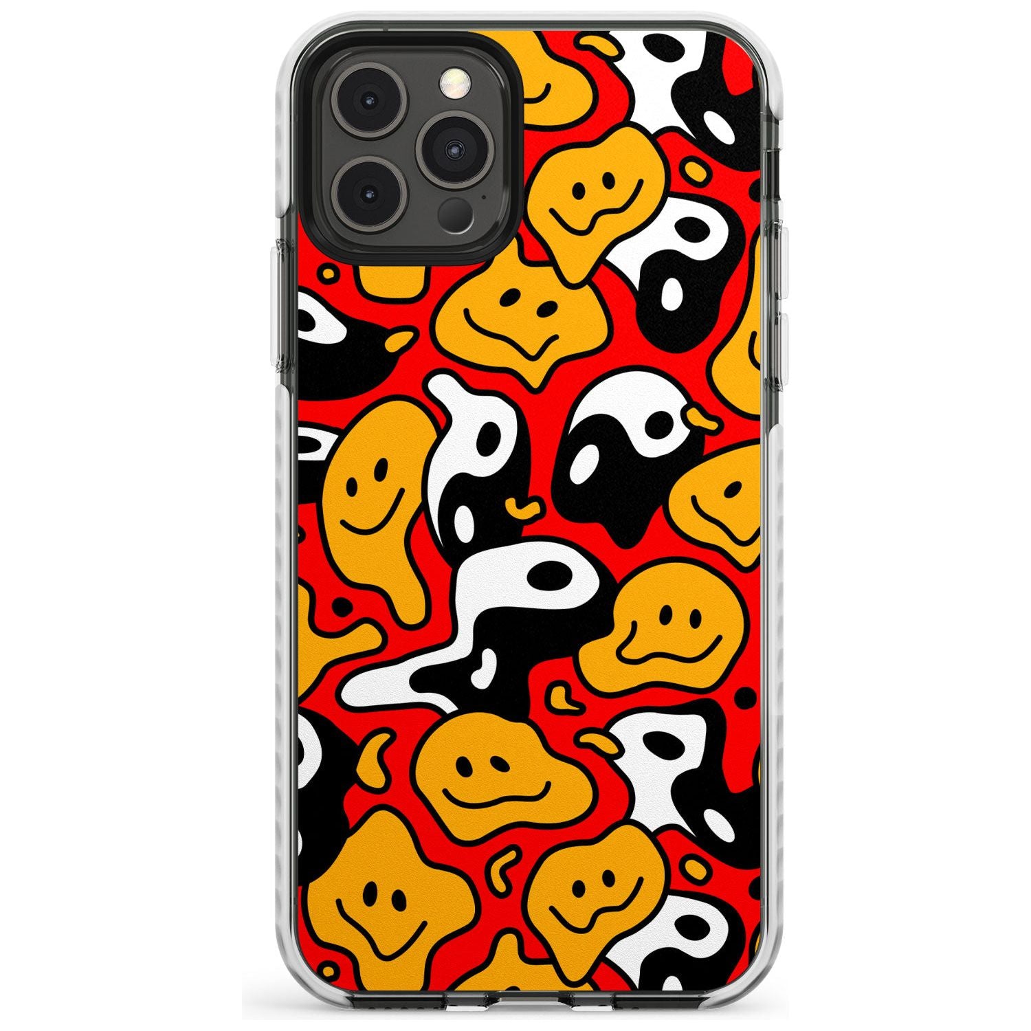 Yin Yang Acid Face Impact Phone Case for iPhone 11 Pro Max