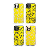 Blue Acid Faces Impact Phone Case for iPhone 11, iphone 12