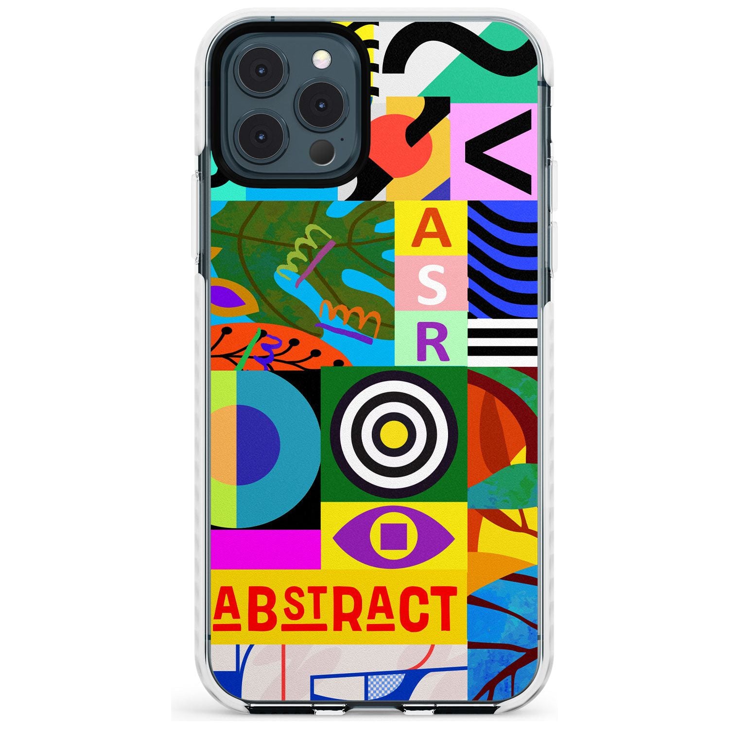 Patchwork Slim TPU Phone Case for iPhone 11 Pro Max
