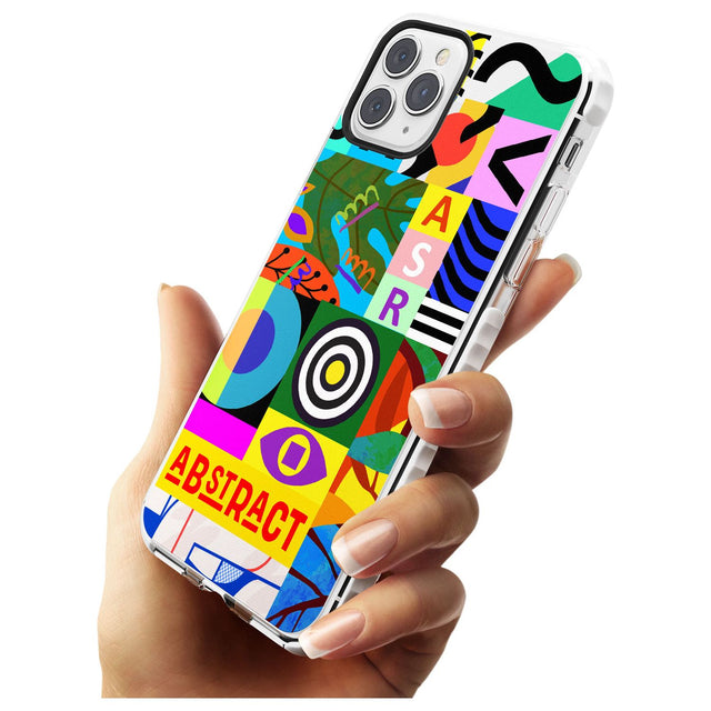 Patchwork Slim TPU Phone Case for iPhone 11 Pro Max