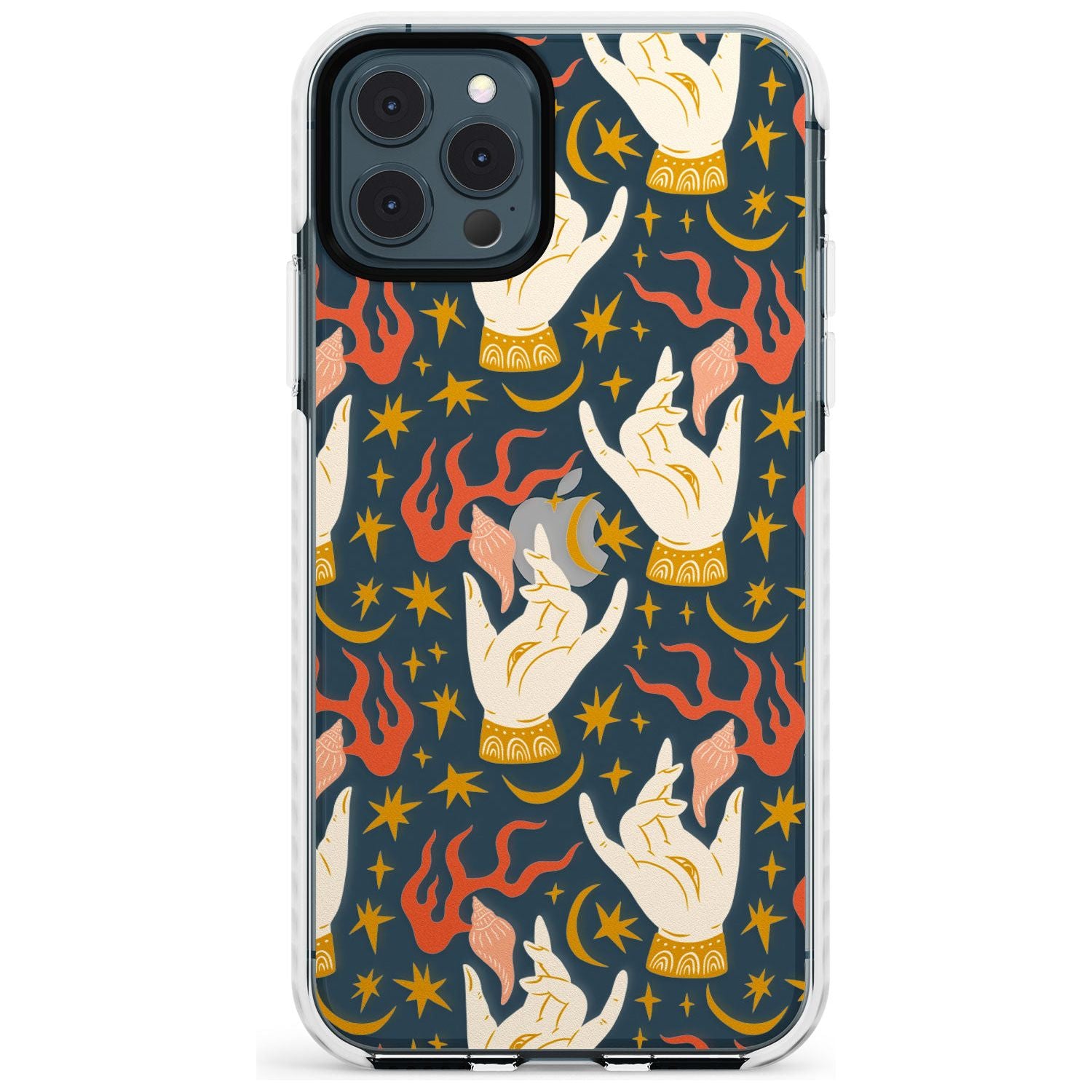 Hand Watcher Pattern Impact Phone Case for iPhone 11 Pro Max