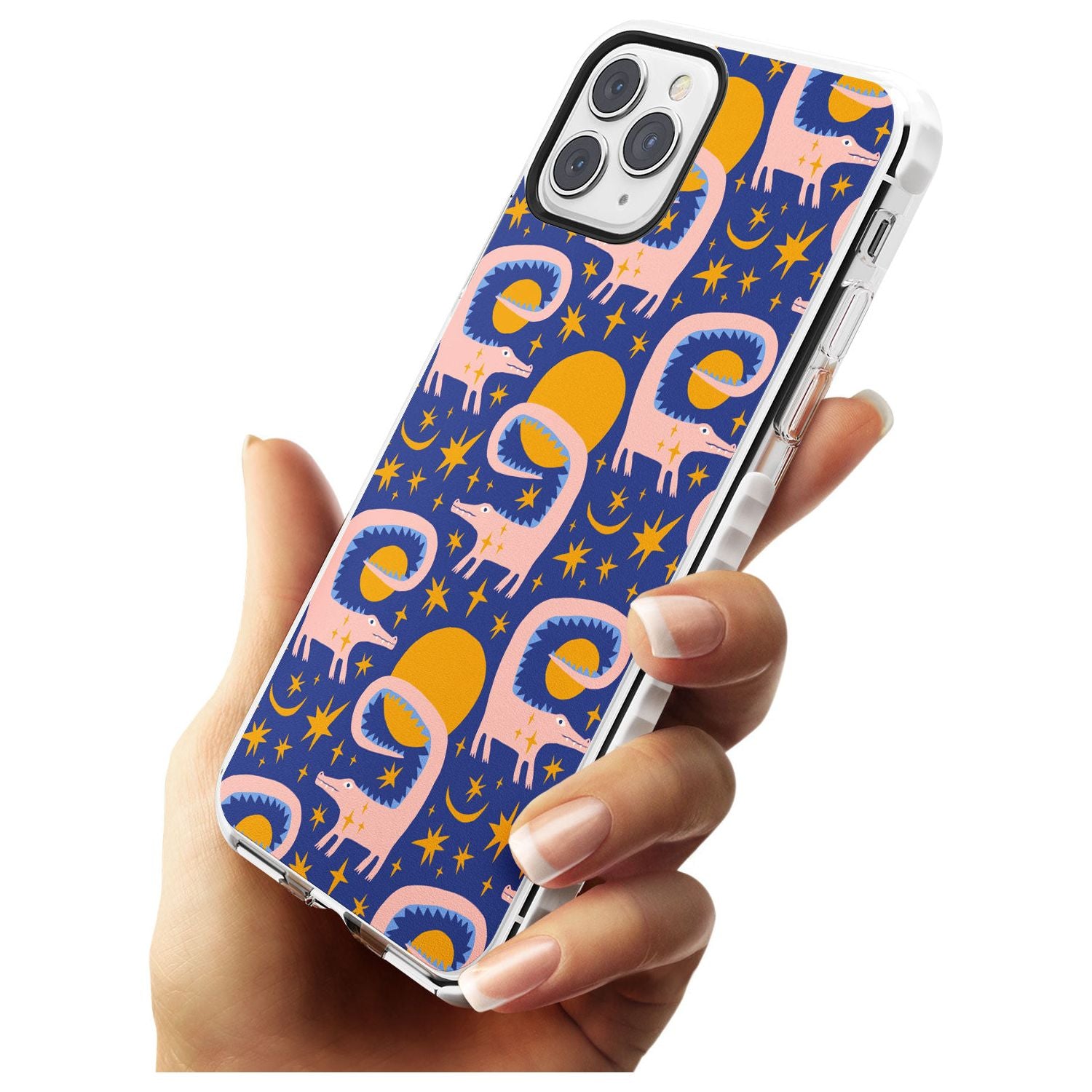 Sun Croc Pattern Impact Phone Case for iPhone 11 Pro Max