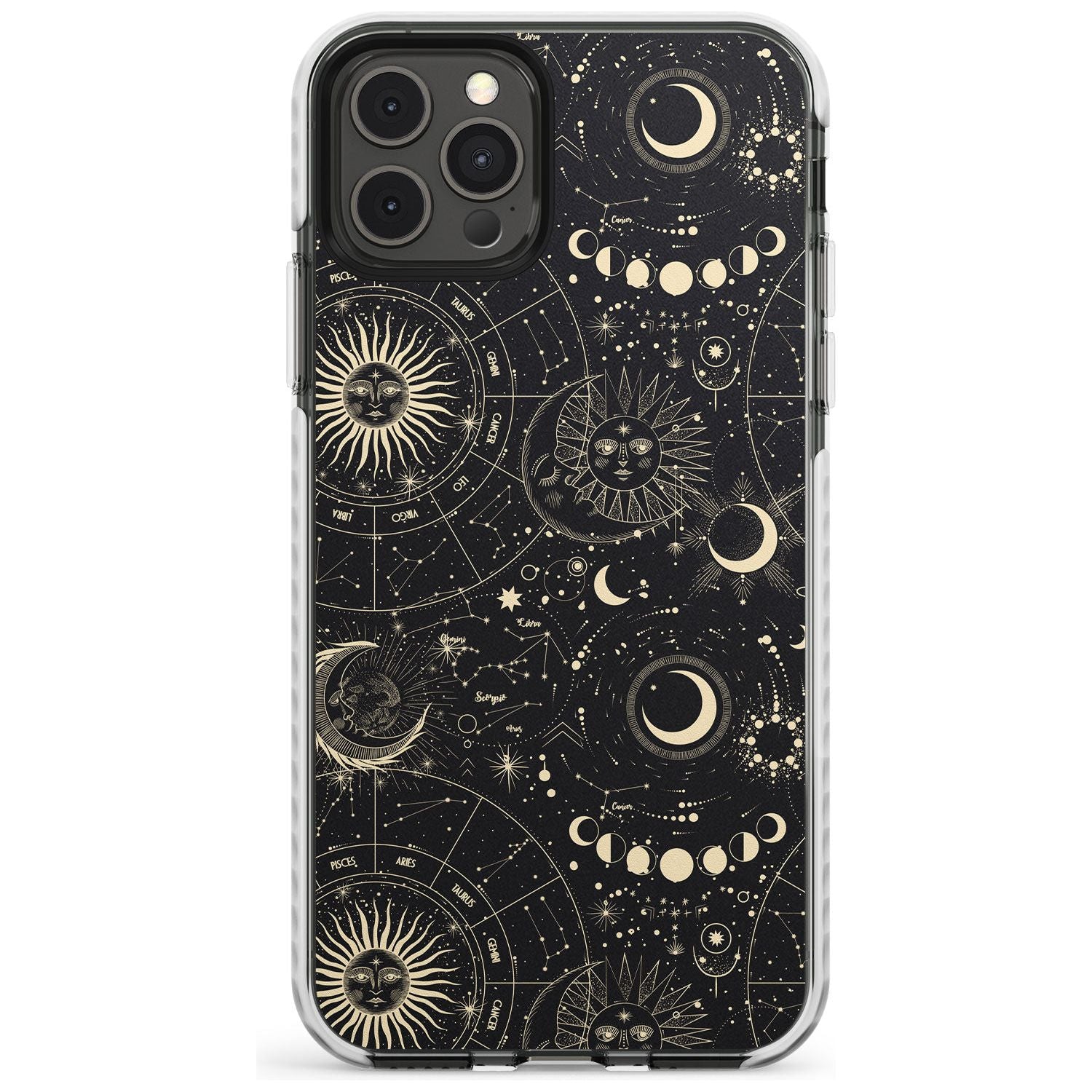 Suns, Moons & Star Signs Slim TPU Phone Case for iPhone 11 Pro Max