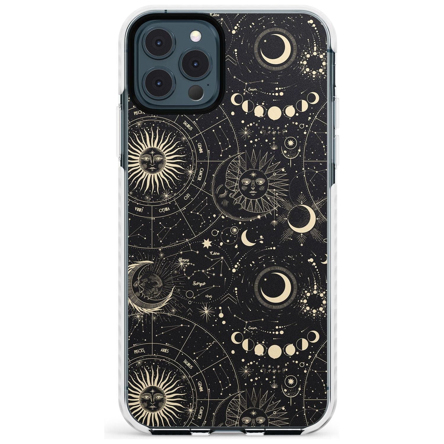 Suns, Moons & Star Signs Slim TPU Phone Case for iPhone 11 Pro Max