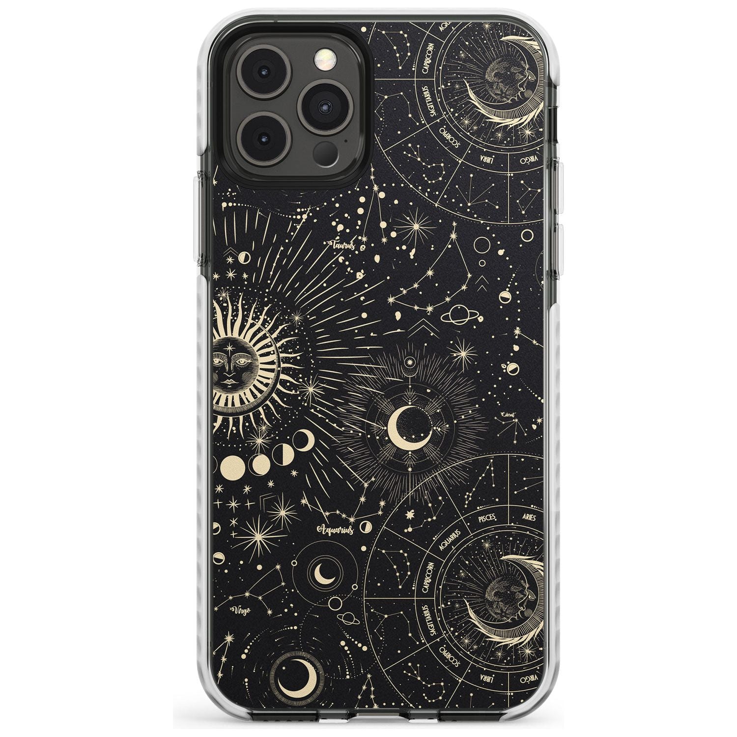 Suns & Zodiac Charts Slim TPU Phone Case for iPhone 11 Pro Max