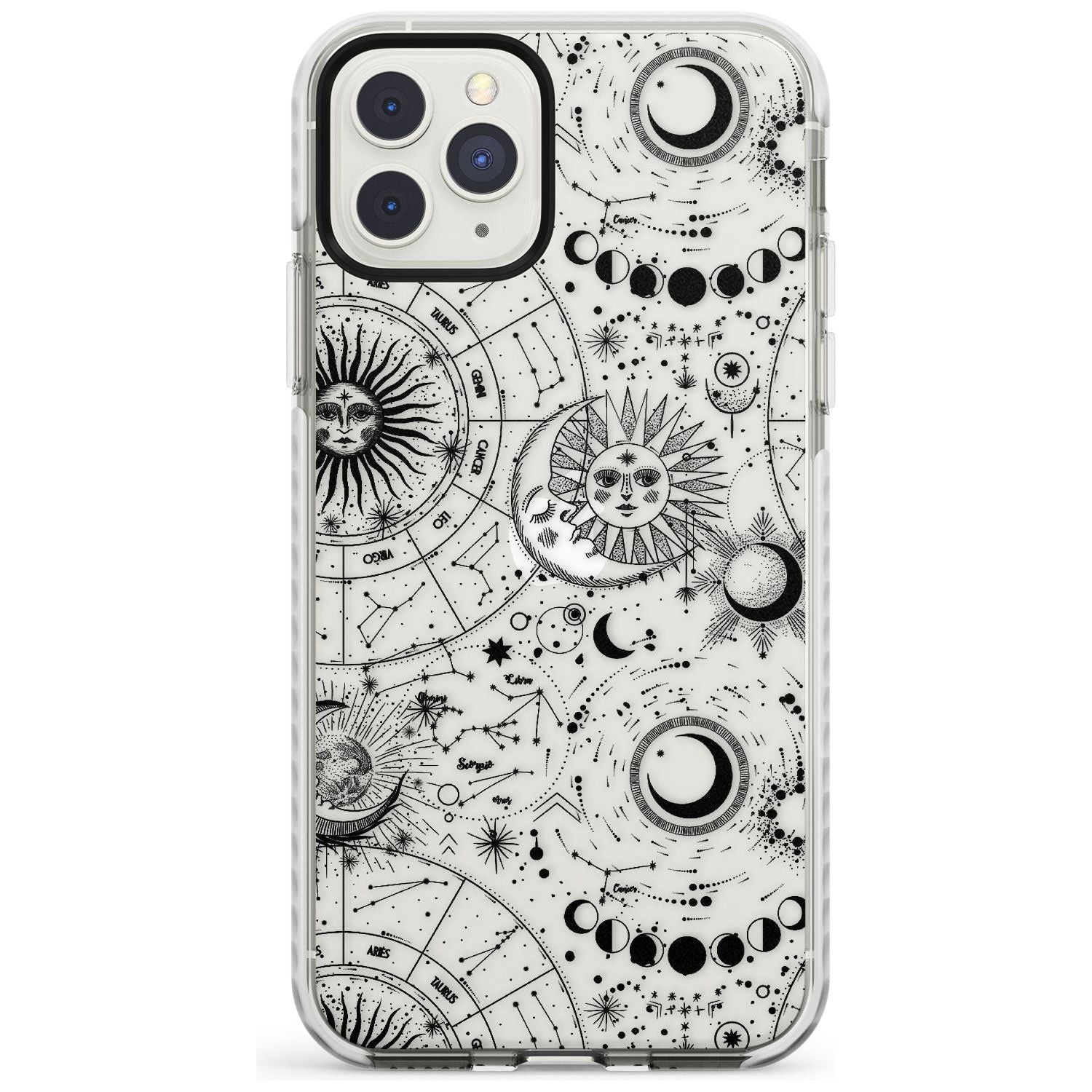 Suns, Moons, Zodiac Signs Astrological Impact Phone Case for iPhone 11 Pro Max