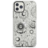 Transparent Suns & Zodiac Charts iPhone Case  Impact Case Phone Case - Case Warehouse