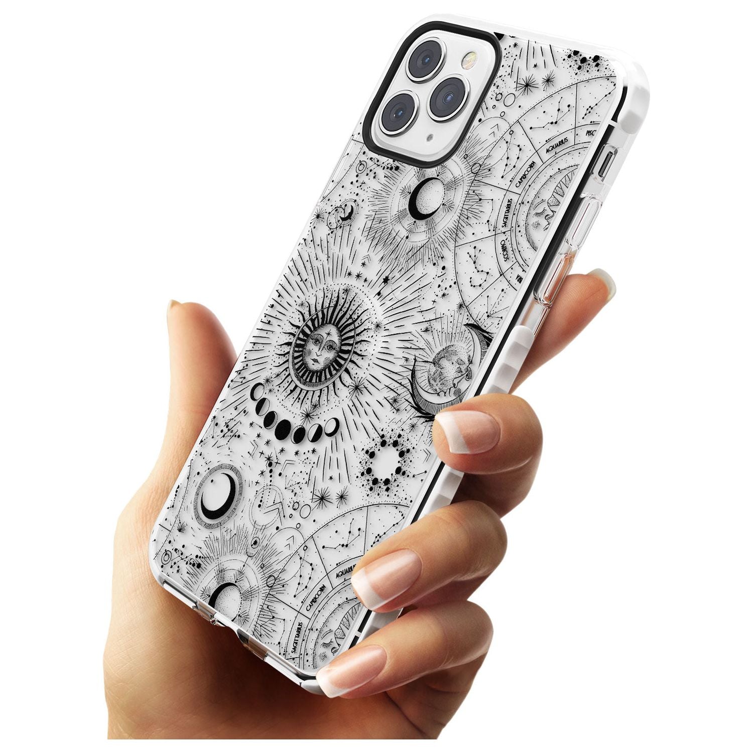 Transparent Suns & Zodiac Charts iPhone Case   Phone Case - Case Warehouse