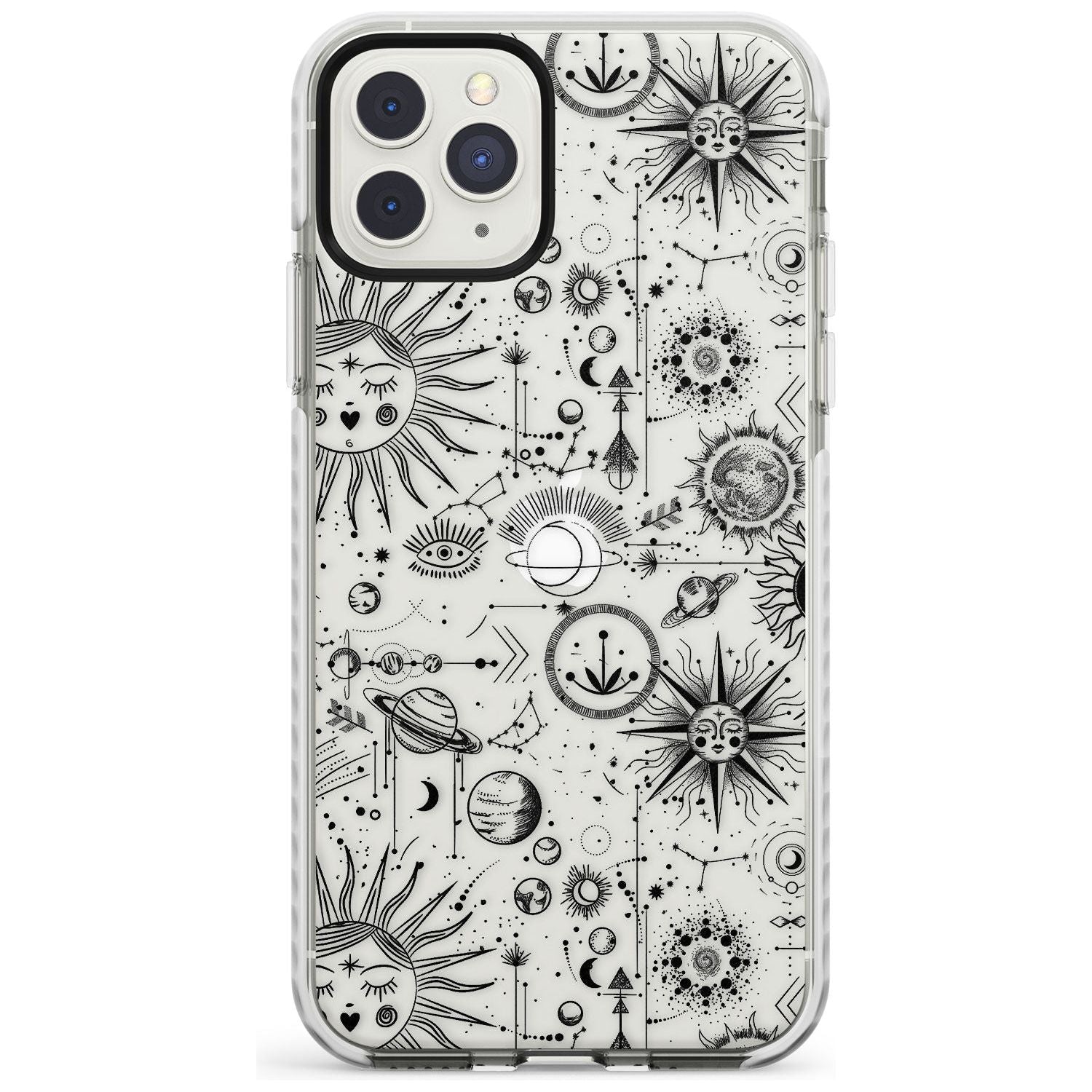Suns & Planets Vintage Astrological Impact Phone Case for iPhone 11 Pro Max