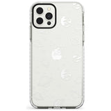 Outer Space Outlines: White on Clear Slim TPU Phone Case for iPhone 11 Pro Max