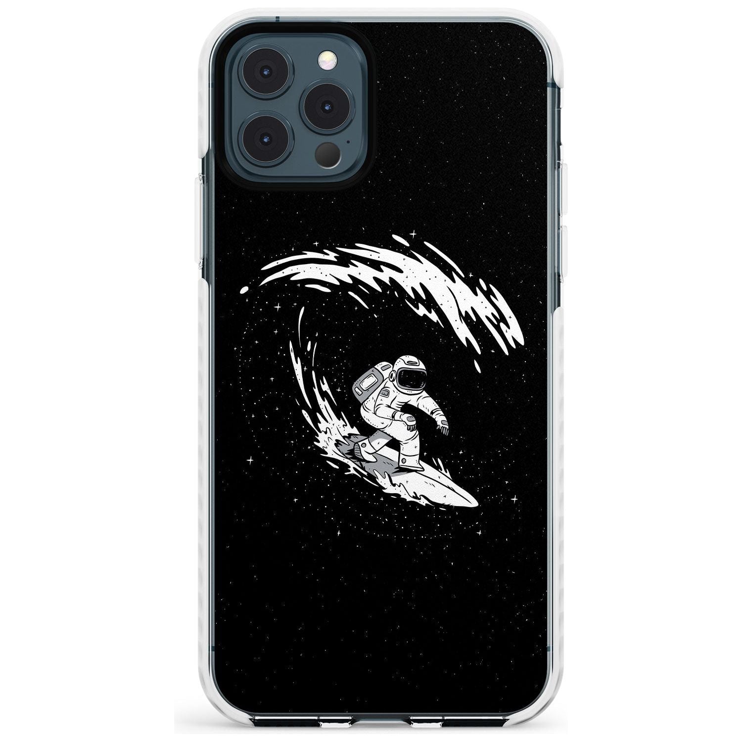 Surfing Astronaut Slim TPU Phone Case for iPhone 11 Pro Max
