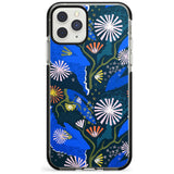 Dark Botanicals Abstract Pattern iPhone Case  Black Impact Phone Case - Case Warehouse